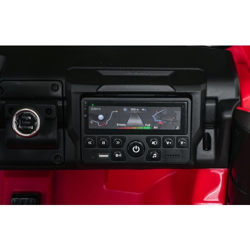 Straż Pożarna Pojazd RAM 3500 na Akumulator Czerwony JJ2599